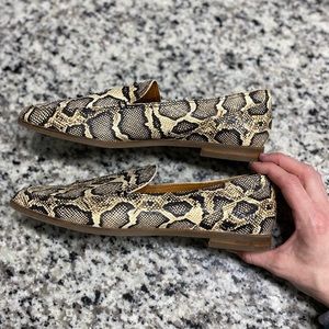 Lucky Brand Snake Print Shoes